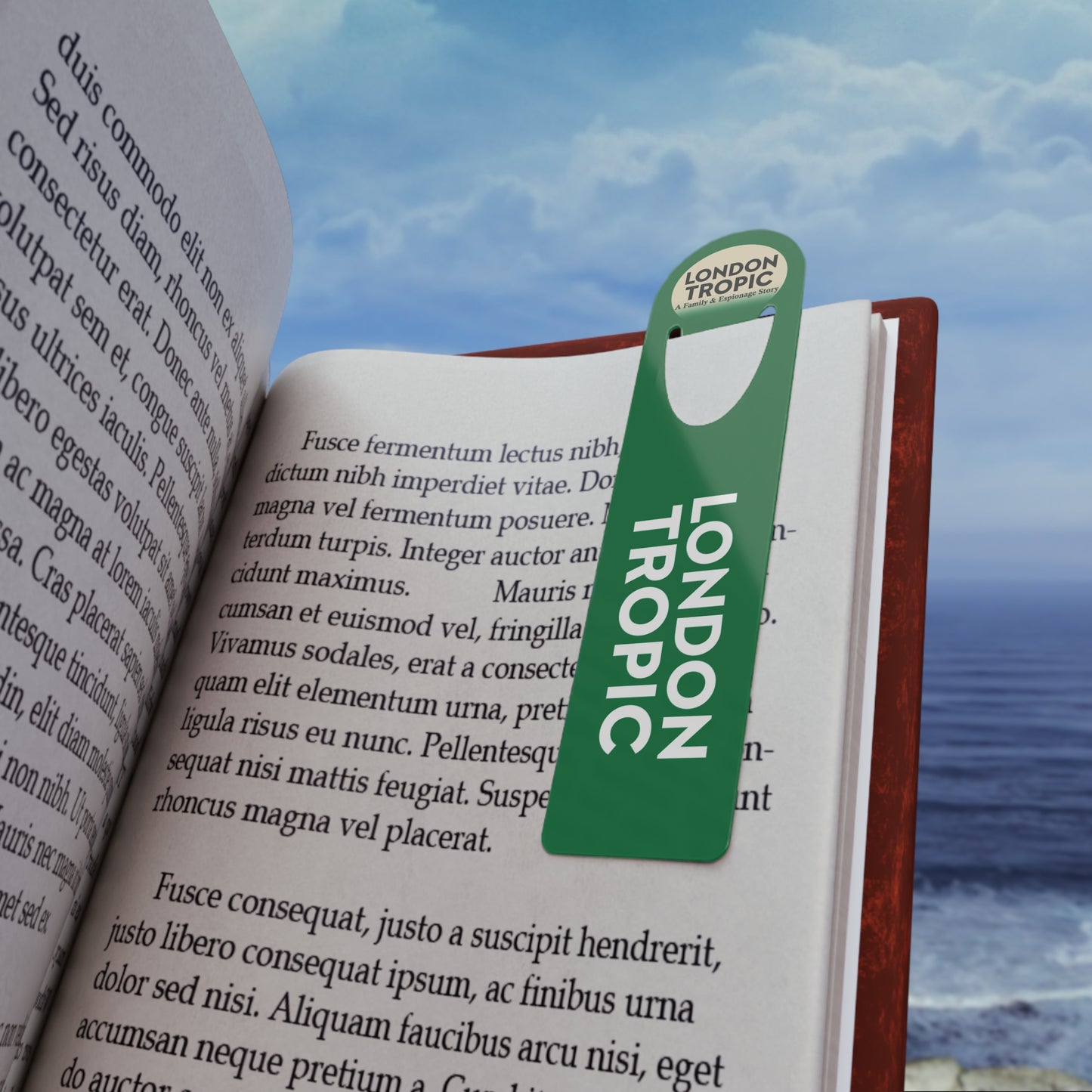 London Tropic - Aluminum Bookmark